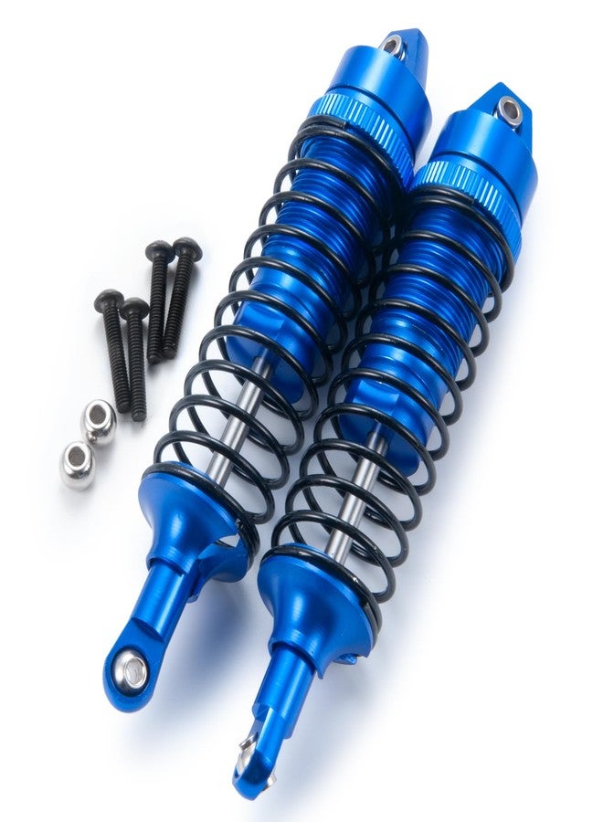 WEFEINO 4PCS Metal Front & Rear RC Shocks Upgrade Parts for Tra-xxas 1/10 Slash 2WD Rustler 4X4 Stampede Hoss RC Car - Image 3